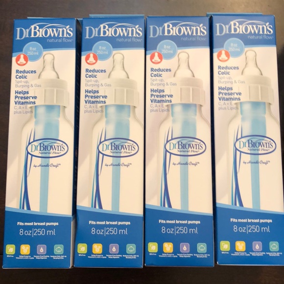 Bundle of 5 Dr Browns bottles and 4 diaper/wipes - Picture 2 of 6